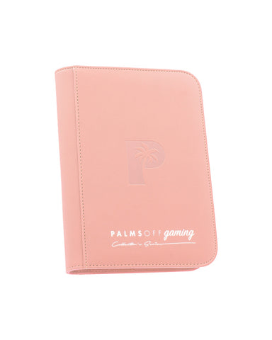 Collector's Series 4 Pocket Zip Trading Card Binder - PINK