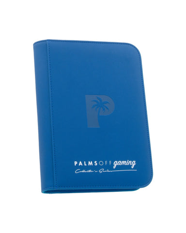 Collector's Series 4 Pocket Zip Trading Card Binder - BLUE