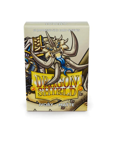 Sleeves - Dragon Shield Japanese - Box 60 - Ivory