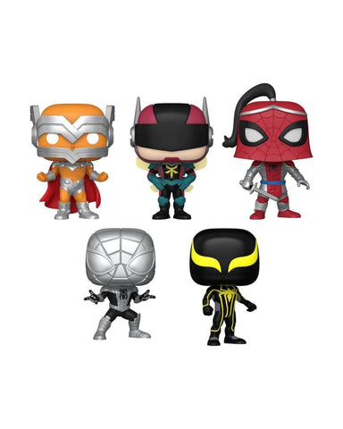 Funko Pop! Marvel - YotSp SpiderMan Pop! 5pk RS