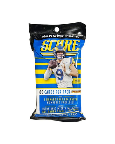 2022 Score NFL Football Hanger Pack