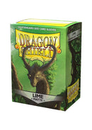 Sleeves - Dragon Shield - Box 100 - Lime Matte