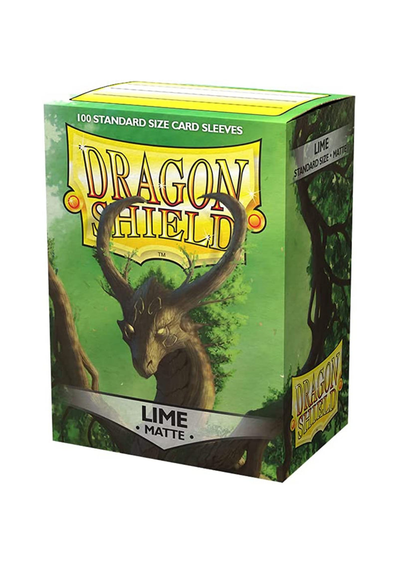 Sleeves - Dragon Shield - Box 100 - Lime Matte
