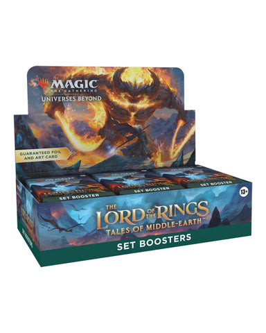 Magic The Lord of the Rings: Tales of Middle-Earth Set Booster Display