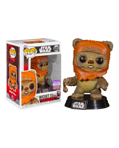 Star Wars - Wicket w/Slingshot Pop! SD23 RS