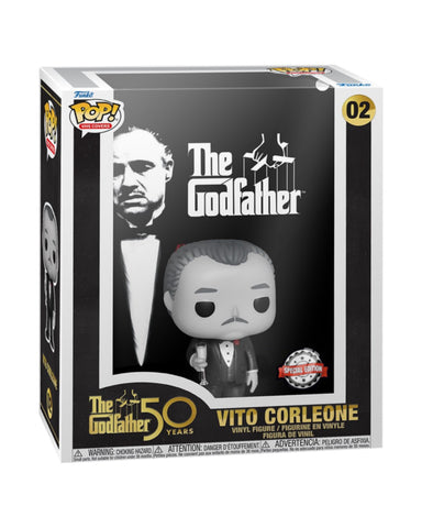 Godfather - Vito Corleone B&W Pop! Cover RS