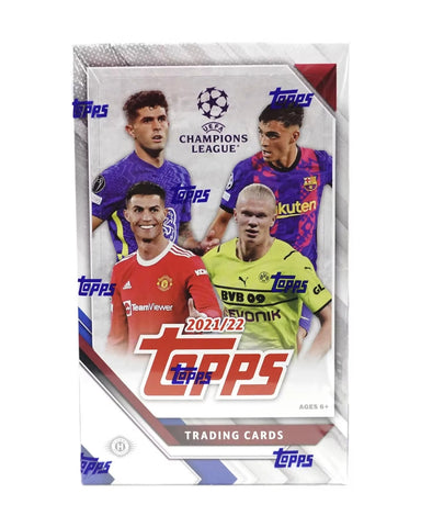 Soccer Topps 2021-2022 Champions League UEFA Retail