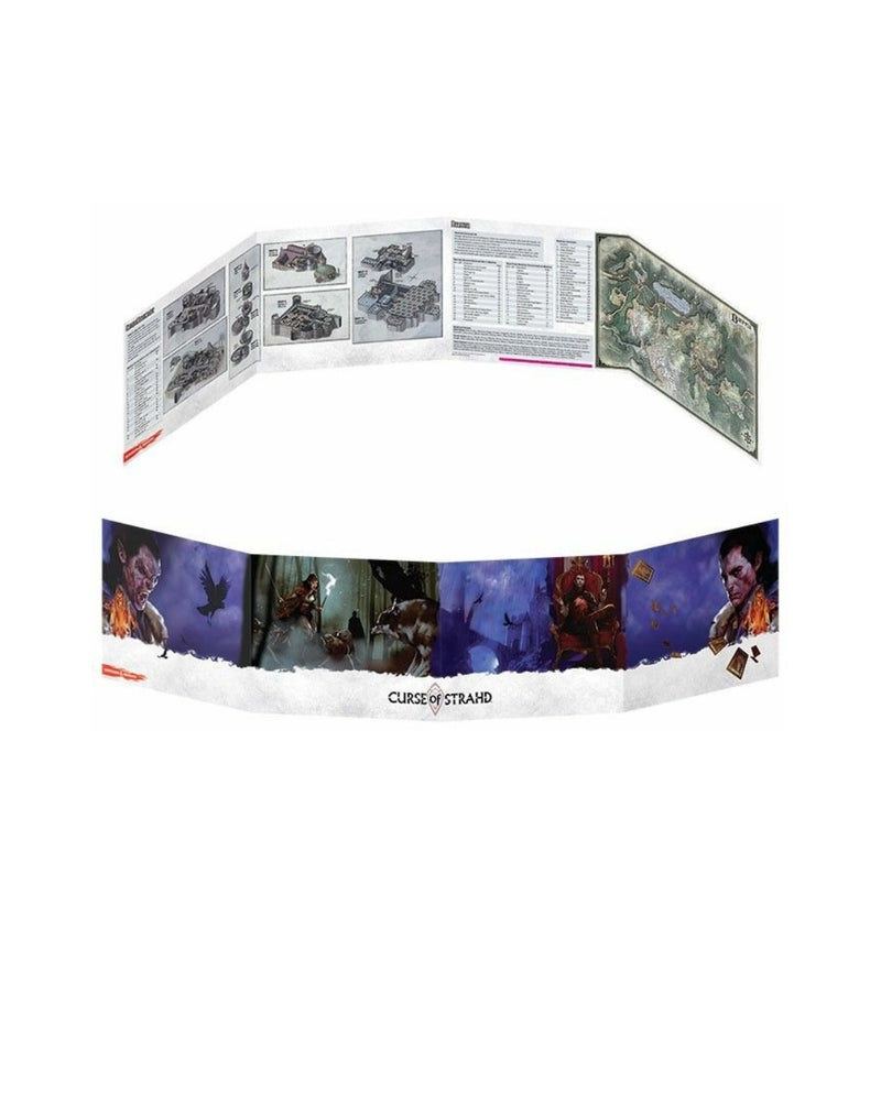 D & D Curse of Strahd DM Screen