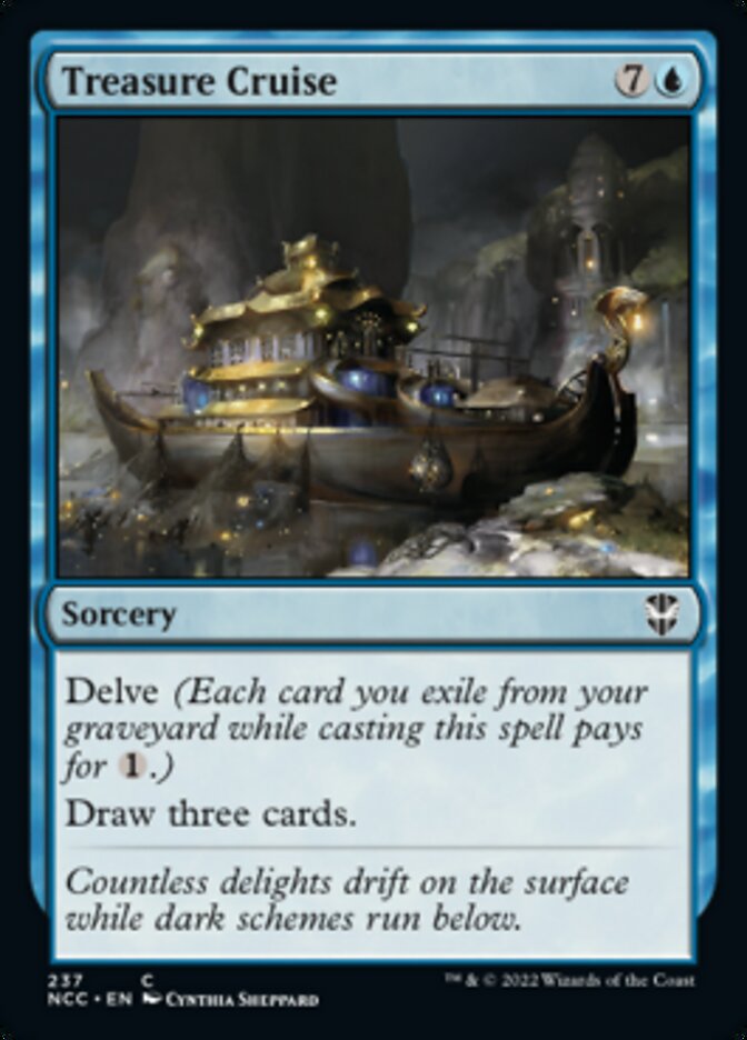 Treasure Cruise [Streets of New Capenna Commander]