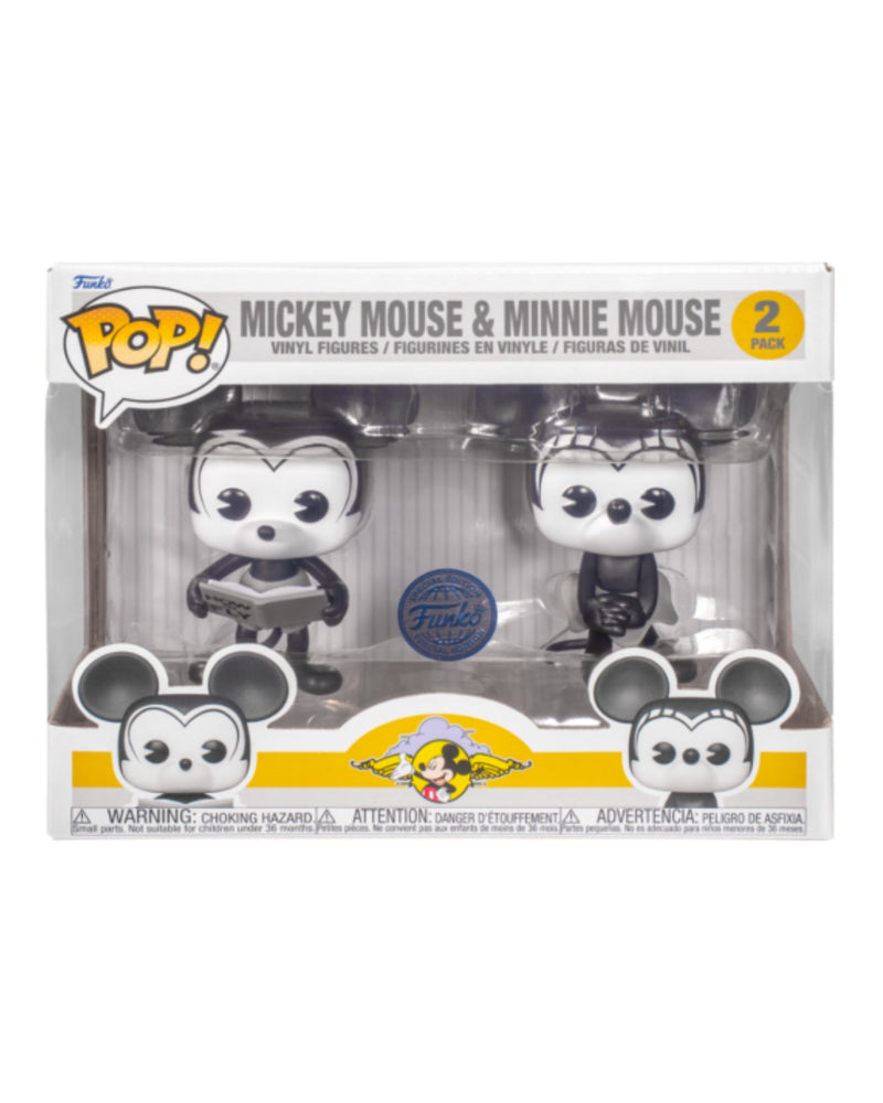 Funko Pop! Disney - Pilot Mickey & Minnie D23 Pop! Vinyl 2-Pack