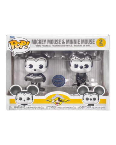 Funko Pop! Disney - Pilot Mickey & Minnie D23 Pop! Vinyl 2-Pack