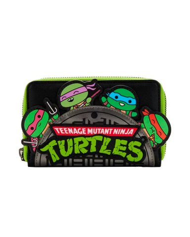TMNT (TV'87) Sewer Cap Zip Purse
